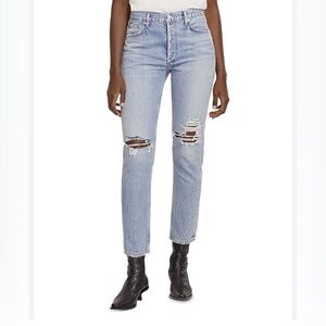 AGOLDE Jamie Distressed Jeans Size 27